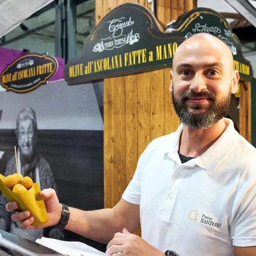 ''CAPONI'' OLIVE ALL'ASCOLANA FATTE A MANO