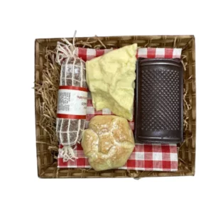 Cestino gastronomico al cioccolato con grattugia, 310g