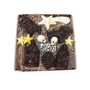 Figure del presepe in cioccolato fondente 250g