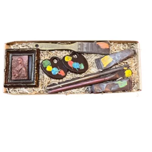Cofanetto per artisti in cioccolato, 200g