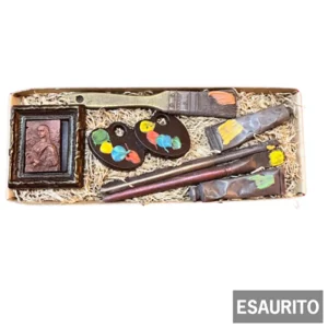 Cofanetto per artisti in cioccolato, 200g