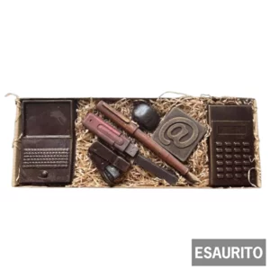 Set da ufficio in cioccolato, 220g