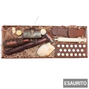 Cioccolato fondente e bianco puro: set medico 230g