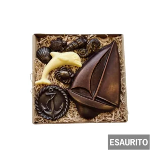 Barca a vela in cioccolato 240g