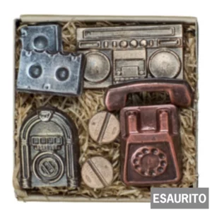 Set di cioccolato I Favolosi Anni 80, 160g