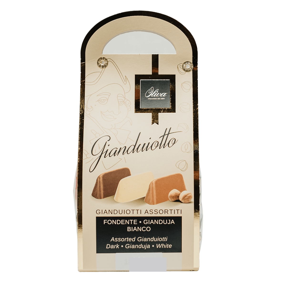 Pochette gianduiotti mix, 180g