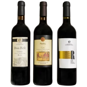 Selezione Vino Rosso, 2 bottiglie barricato, 2 bottiglie IGT, 2 bottiglie Cirò, 6x750ml