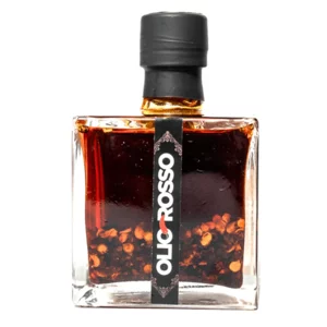 Olio rosso, olio extra vergine di oliva al peperoncino, 200g