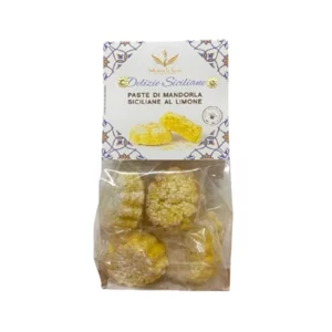 Paste di mandorla limone, pasticcino tipico, 200g