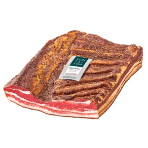 Geräucherter Speck, 450g Scheibe