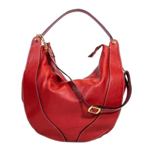 Borsa in pelle con tracolla allungabile