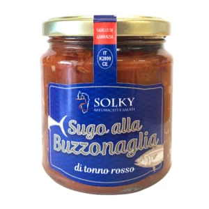 Sauce buzzonaglia au thon rouge, 260g
