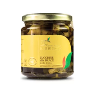 Zucchine alla brace in olio d’oliva, 280g