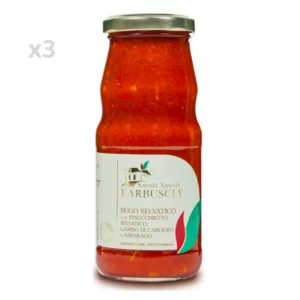 Sauce tomate au fenouil sauvage, artichaut, asperges, 3x370g
