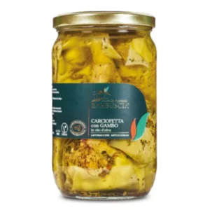 Artichaut avec tige à l'huile d'olive, 720ml