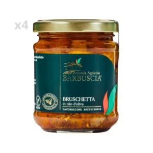 Bruschetta à l'huile d'olive, 4x190g
