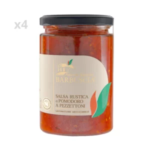 Salsa rustica di pomodoro a pezzettoni, 4x370g