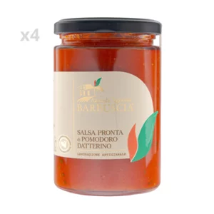 Salsa pronta di pomodoro datterino, 4x370g