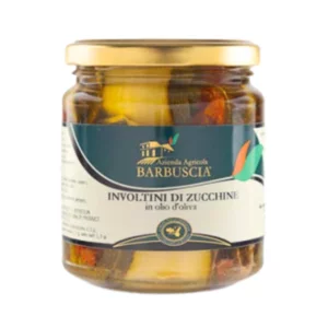 Involtini di zucchine in olio d’oliva, 280g