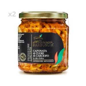 Artischocken-Caponata in Olivenöl, 2x190g