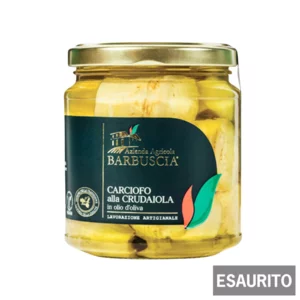 Artichauts crus à l'huile d'olive, 280g