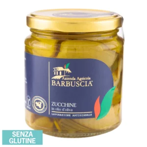 Zucchine in olio d’oliva, 190g