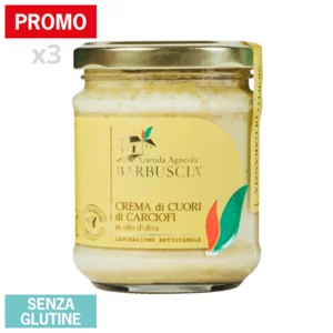 Artischockenherzencreme in Olivenöl, 3x190g
