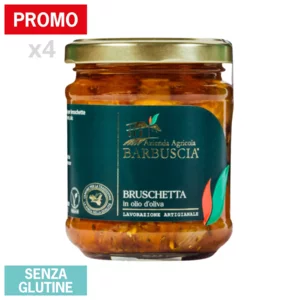 Bruschetta in olio d’oliva, 4x190g