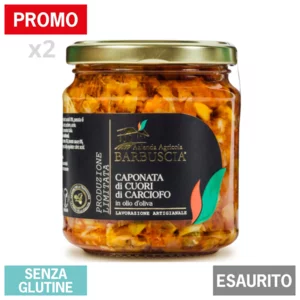 Artischocken-Caponata in Olivenöl, 2x190g