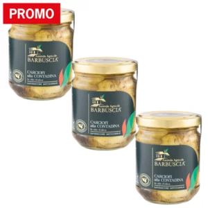Artichauts fermiers à l'huile d'olive, 3x190g