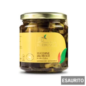 Zucchine alla brace in olio d’oliva, 280g