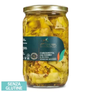 Carciofetta con gambo in olio d'oliva, 720ml