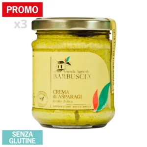 Crema di asparagi in olio d’oliva, 3x190g