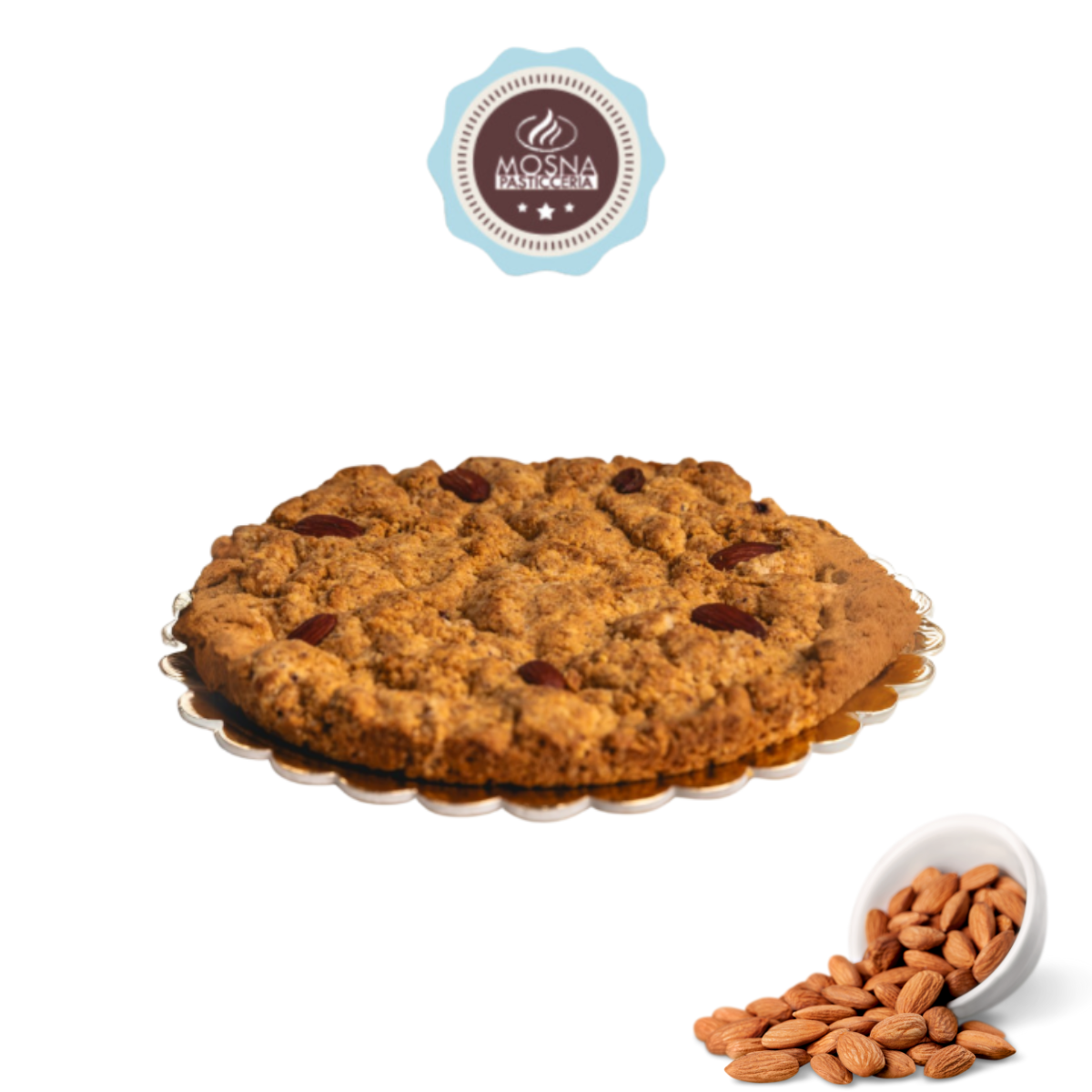 Torta Fregoloti con mandole e noci, 350g