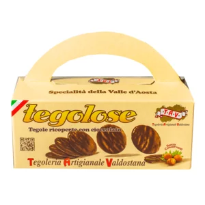 Tuiles recouvertes de chocolat, 200g