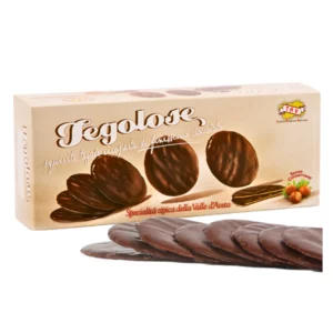 Tegole ricoperte di cioccolato, 120g