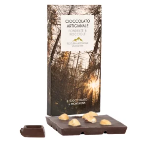 Chocolat noir aux noisettes maison, 100g