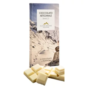 Cioccolato bianco artigianale, 100g