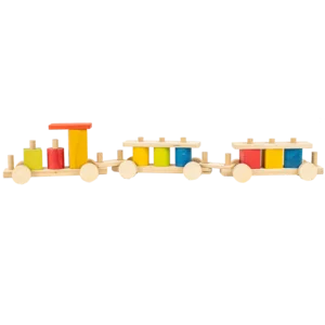 Farbiger Zug, 60x10x7cm
