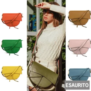 Greta, borsa a spalla con tracolla in tessuto multicolore