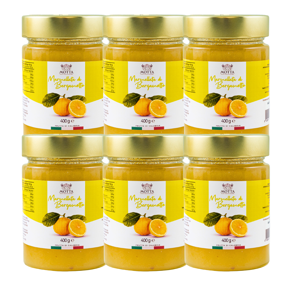 Süße Speisekammer: Bergamotte-Marmelade, 6x400g Glas