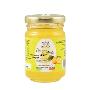 Bergamiele, miel de fleurs sauvages préparé avec de la bergamote, 130g