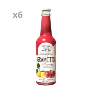 Bevanda gassata a base di Melograno e bergamotto, Gramotto, 6 x20 cl