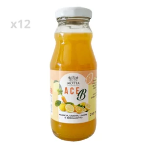 ACE-B succo di arancia, carota, limone e bergamotto 12x200 ml