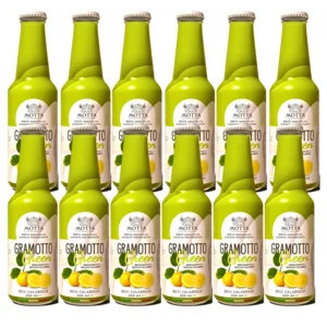 GRAMOTTO GREEN, kohlensäurehaltiges Bergamottegetränk 20 cl, Packung mit 12 Stk