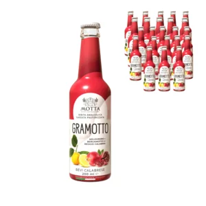 Bevanda gassata a base di Melograno e Bergamotto, Gramotto, 24x20cl