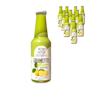 Gramotto Green, bibita gassata al bergamotto 20cl, confezione da 12pz