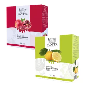 Succo di bergamotto 100% e succo di melagrana 100%, 2x3L Bag in Box