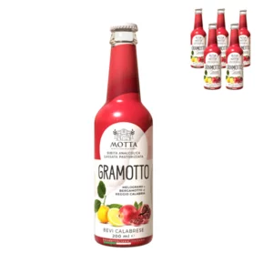 Boisson gazeuse à base de grenade et de bergamote, Gramotto, 6 x20 cl
