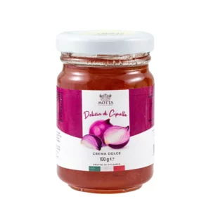 Crème d'oignons rouges à tartiner douce, 100g